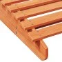 Wachsbraune Liege aus massivem Kiefernholz, 205 x 80 x 31,5 cm von , Liegen - Ref: Foro24-844653, Preis: 115,83 €, Rabatt: %