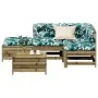 5-piece garden furniture set with impregnated pine wood cushions by , Garden sets - Ref: Foro24-3250711, Price: 483,03 €, Dis...