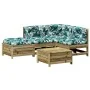 5-piece garden furniture set with impregnated pine wood cushions by , Garden sets - Ref: Foro24-3250711, Price: 483,03 €, Dis...