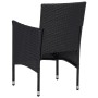Garten-Esszimmerstühle, 2 Einheiten, schwarzes synthetisches Rattan von , Gartenstühle - Ref: Foro24-318495, Preis: 147,92 €,...