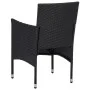 Sillas de comedor de jardín 2 unidades ratán sintético negro de , Sillas de jardín - Ref: Foro24-318495, Precio: 145,84 €, De...