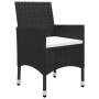 3-piece garden dining set with black cushions by , Garden sets - Ref: Foro24-3095860, Price: 251,81 €, Discount: %