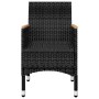 9-piece garden dining set with black cushions by , Garden sets - Ref: Foro24-3095869, Price: 664,85 €, Discount: %