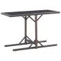 Garden dining set 3 pieces PE rattan brown tempered glass by , Garden sets - Ref: Foro24-3095931, Price: 204,47 €, Discount: %