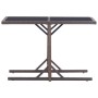 Garden dining set 3 pieces PE rattan brown tempered glass by , Garden sets - Ref: Foro24-3095931, Price: 212,17 €, Discount: %