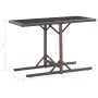 Garten-Essgruppe 3-teilig PE-Rattan braun gehärtetes Glas von , Gartensets - Ref: Foro24-3095931, Preis: 204,37 €, Rabatt: %