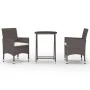 Garten-Bistro-Set 3-teilig PE-Rattan braun gehärtetes Glas von , Gartensets - Ref: Foro24-3095927, Preis: 195,56 €, Rabatt: %