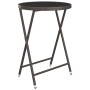 Garten-Bistro-Set 3-teilig PE-Rattan braun gehärtetes Glas von , Gartensets - Ref: Foro24-3095927, Preis: 198,33 €, Rabatt: %