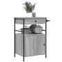Carrito de cocina madera ingeniería gris Sonoma 56x43x89,5 cm by , Kitchen and dining carts - Ref: Foro24-842394, Price: 86,9...