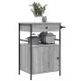 Küchenwagen aus grauem Sonoma-Holzwerkstoff 56x43x89,5 cm von , Küchen- und Speisewagen - Ref: Foro24-842394, Preis: 85,58 €,...