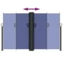 Blaue einziehbare Seitenmarkise 160x1000 cm von , Sonnenschirme - Ref: Foro24-4004731, Preis: 146,74 €, Rabatt: %
