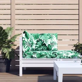 Cushions for pallets 3 units Oxford fabric leaf print by , Cushions for chairs and sofas - Ref: Foro24-379161, Price: 52,71 €...