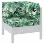 Cushions for pallets 3 units Oxford fabric leaf print by , Cushions for chairs and sofas - Ref: Foro24-379161, Price: 52,71 €...