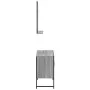 2-teiliges Badmöbel-Set aus Sonoma-grauem Holzwerkstoff von , Badezimmermöbel - Ref: Foro24-3214342, Preis: 92,24 €, Rabatt: %