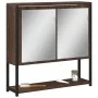 Badezimmerspiegelschrank aus braunem Eichenholz 60x16x60 cm von , Schminktische - Ref: Foro24-842425, Preis: 54,78 €, Rabatt: %