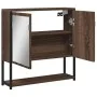 Badezimmerspiegelschrank aus braunem Eichenholz 60x16x60 cm von , Schminktische - Ref: Foro24-842425, Preis: 54,78 €, Rabatt: %