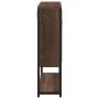 Badezimmerspiegelschrank aus braunem Eichenholz 60x16x60 cm von , Schminktische - Ref: Foro24-842425, Preis: 54,78 €, Rabatt: %