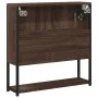 Badezimmerspiegelschrank aus braunem Eichenholz 60x16x60 cm von , Schminktische - Ref: Foro24-842425, Preis: 54,78 €, Rabatt: %