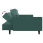 Dark green velvet 2-piece sofa set by , Sofas - Ref: Foro24-3216282, Price: 330,71 €, Discount: %