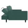 Dark green velvet 2-piece sofa set by , Sofas - Ref: Foro24-3216282, Price: 325,27 €, Discount: %