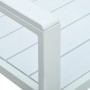 Weiße HDPE-Gartenbank in Holzoptik 120 cm von vidaXL, Gartenbänke - Ref: Foro24-47870, Preis: 165,93 €, Rabatt: %