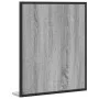 Sonoma Gray Engineered Wood Bathroom Mirror with Shelf by , Dressing tables - Ref: Foro24-842419, Price: 44,06 €, Discount: %