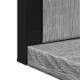 Sonoma Gray Engineered Wood Bathroom Mirror with Shelf by , Dressing tables - Ref: Foro24-842419, Price: 44,06 €, Discount: %