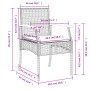 Gartenstühle mit Kissen 4 Stück beiges PE-Rattan und Akazienholz von , Gartenstühle - Ref: Foro24-366253, Preis: 216,21 €, Ra...