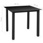 5-teiliges Garten-Essset aus schwarzem Aluminium von , Gartensets - Ref: Foro24-3070631, Preis: 319,52 €, Rabatt: %