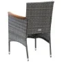 5-piece garden furniture set with gray synthetic rattan cushions by , Garden sets - Ref: Foro24-3095028, Price: 410,81 €, Dis...