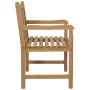 Garden chairs 2 pcs solid teak wood with black cushions by , Garden chairs - Ref: Foro24-3062752, Price: 300,30 €, Discount: %