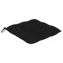 Garden chairs 2 pcs solid teak wood with black cushions by , Garden chairs - Ref: Foro24-3062752, Price: 300,30 €, Discount: %