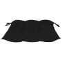 Garden chairs 2 pcs solid teak wood with black cushions by , Garden chairs - Ref: Foro24-3062752, Price: 300,30 €, Discount: %