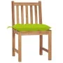 Garden chairs 6 units solid teak wood with cushions by , Garden chairs - Ref: Foro24-3073141, Price: 677,99 €, Discount: %
