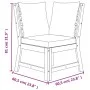 Garden dining set and cushions 7 pieces solid acacia wood by , Garden sets - Ref: Foro24-3154974, Price: 905,25 €, Discount: %