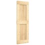Schiebetür mit Beschlägen aus massivem Kiefernholz, 70 x 210 cm von , Türen - Ref: Foro24-3202975, Preis: 159,43 €, Rabatt: %
