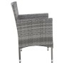 Gartenbank 105 cm graues synthetisches Rattan von , Gartenbänke - Ref: Foro24-43958, Preis: 89,69 €, Rabatt: %