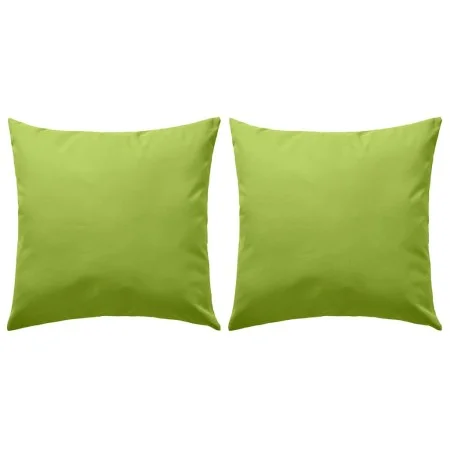 Cojines para exteriores 45x45 cm verde manzana 2 unidades de , Cojines - Ref: Foro24-132290, Precio: 40,85 €, Descuento: %