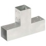 T-förmige Pfostenverbinder aus verzinktem Metall, 71 x 71 mm von , Zaunpfosten - Ref: Foro24-145455, Preis: 22,59 €, Rabatt: %