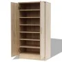 Schuhschrank mit 7 Eichenregalen von , Schuhregale und Schuhorganisatoren - Ref: Foro24-243061, Preis: 132,81 €, Rabatt: %