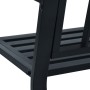 Gartenbank aus schwarzem Stahl, 125 cm von vidaXL, Gartenbänke - Ref: Foro24-47945, Preis: 82,95 €, Rabatt: %