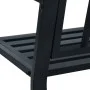 Gartenbank aus schwarzem Stahl, 125 cm von vidaXL, Gartenbänke - Ref: Foro24-47945, Preis: 82,95 €, Rabatt: %