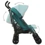 Carrito para gemelos de acero verde de , Cochecitos de bebé - Ref: Foro24-10240, Precio: 239,82 €, Descuento: %