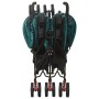 Green steel twin cart by , Baby strollers - Ref: Foro24-10240, Price: 244,26 €, Discount: %