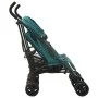 Carrito para gemelos de acero verde de , Cochecitos de bebé - Ref: Foro24-10240, Precio: 239,82 €, Descuento: %