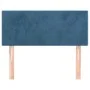 Cabecero de terciopelo azul oscuro 80x5x78/88 cm de , Cabeceros y pies de cama - Ref: Foro24-345742, Precio: 29,20 €, Descuen...