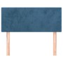 Dunkelblaues Samtkopfteil 80x5x78/88 cm von , Kopf- und Fußteile - Ref: Foro24-345742, Preis: 29,54 €, Rabatt: %