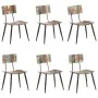 Esszimmerstühle 6 Einheiten recyceltes Massivholz von , Essstühle - Ref: Foro24-3056369, Preis: 542,32 €, Rabatt: %