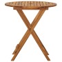 Comedor de jardín plegable 3 piezas madera maciza de acacia de , Conjuntos de jardín - Ref: Foro24-3058255, Precio: 167,79 €,...
