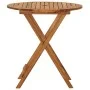 Folding garden dining table 3 pieces solid acacia wood by , Garden sets - Ref: Foro24-3058255, Price: 165,53 €, Discount: %